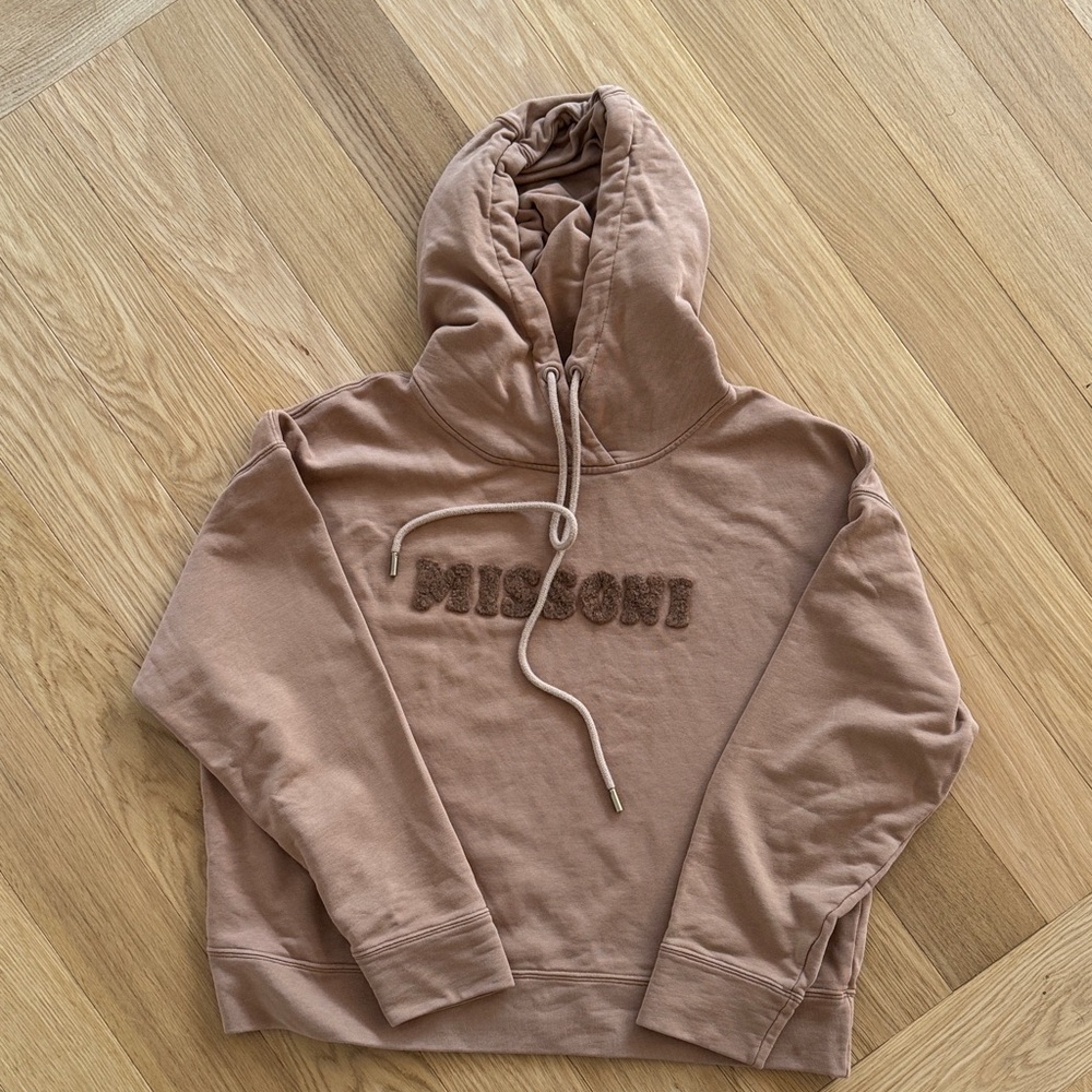 Missoni Brown Hoodie with Logo